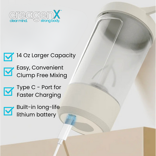 CreagenX Electric Mixer Bottle