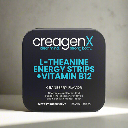 CREAGENX EXCLUSIVE: Nootropic Energy Strips with L-Theanine and Vitamin B12