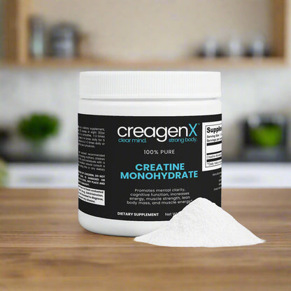 100% Pure Creatine Monohydrate - Micronized for Fast Absorption