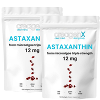 Astaxanthin Radiance Blend™ - Astaxanthin 12mg, 120 softgels,  Skin Health Supplement, Powerful Carotenoid Antioxidants w. 100% Natural Astaxanthin from MicroAlgae
